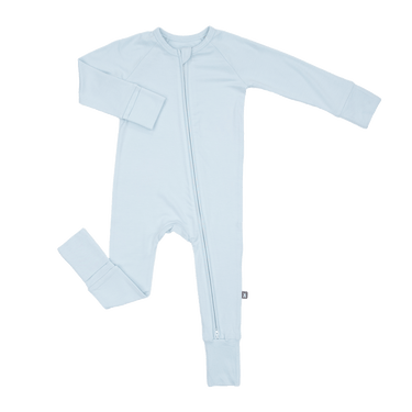 Convertible Footed Romper in Cloud