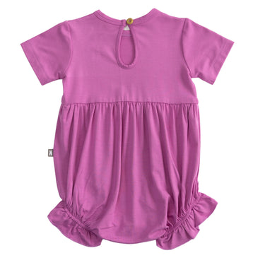 Bubble Romper in Very Berry