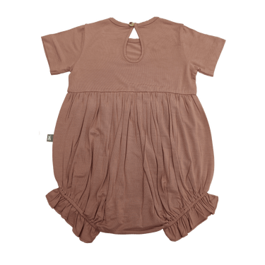 Bubble Romper in Tiramisu