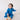 Convertible Footed Romper in Deep Sea