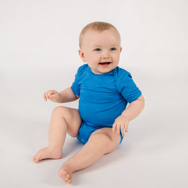 Short Sleeve Bodysuit in Deep Sea