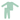 Two-Piece Long Pajama Set in Lily Pad