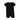 Short Zip Romper in Black
