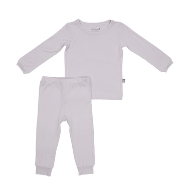 Two-Piece Long Pajama Set in Sea Shell