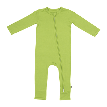 Zip Romper in Sage