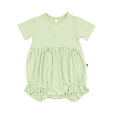 Bubble Romper in Asparagus