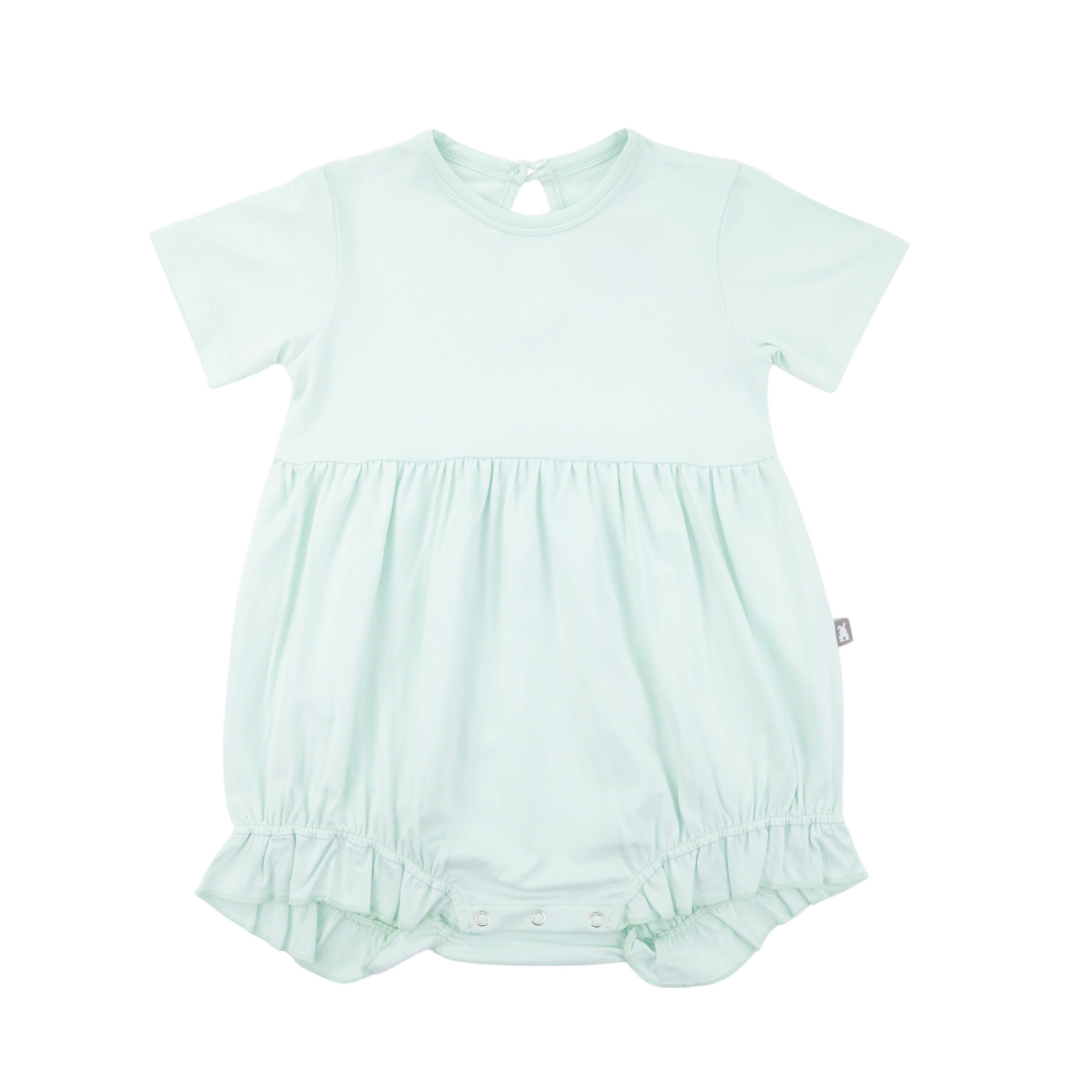 Bubble Romper in Mint Green