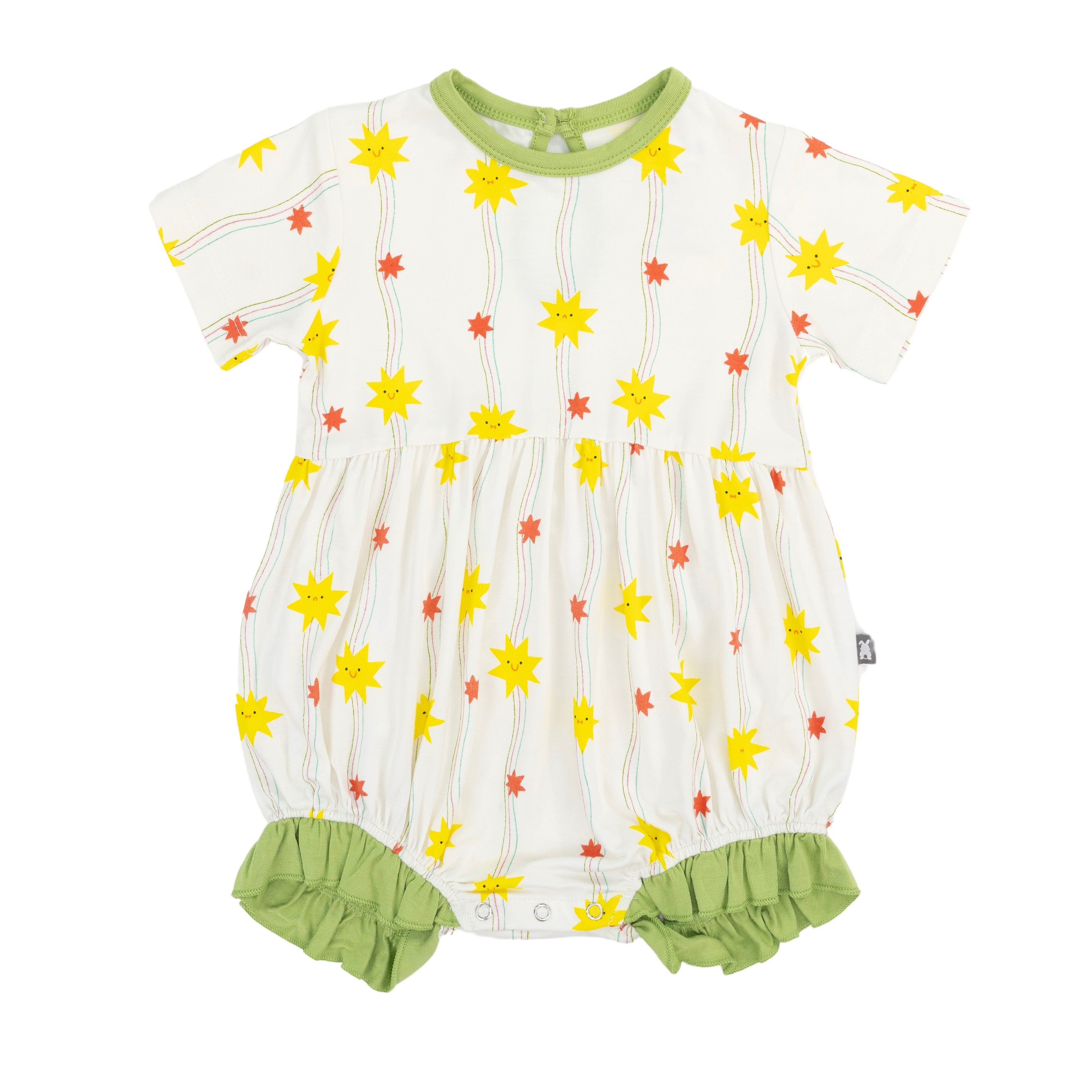 Bubble Romper in Shooting Stars