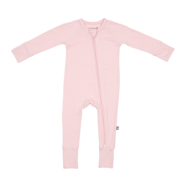 Convertible Footed Romper in Blush