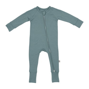 Modal Convertible Footed Romper in Ocean
