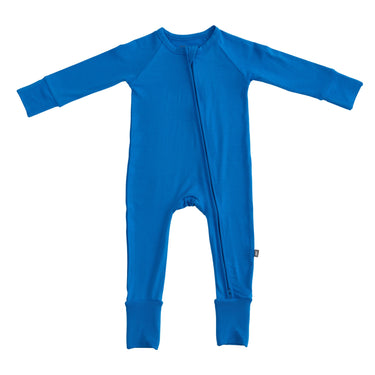 Convertible Footed Romper in Deep Sea