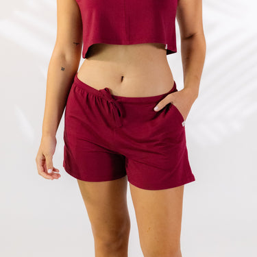 Seaside Short in Merlot