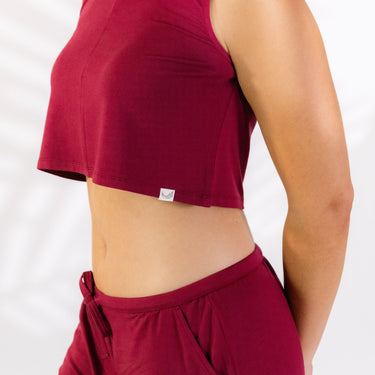 Seaside Short in Merlot