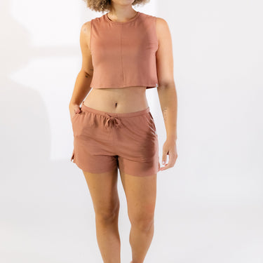 Seaside Short in Cappuccino