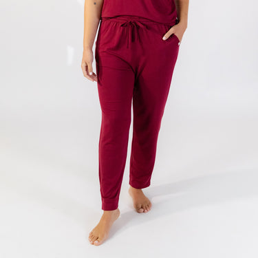 New England Pant in Merlot