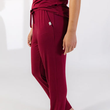 New England Pant in Merlot