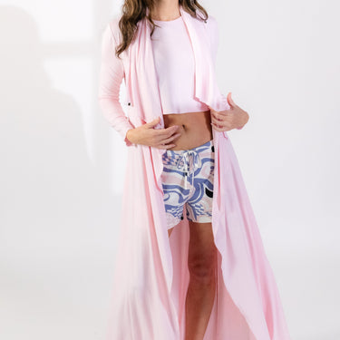 The Hamptons Robe in Peony