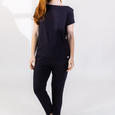 Nantucket Tee in Noir