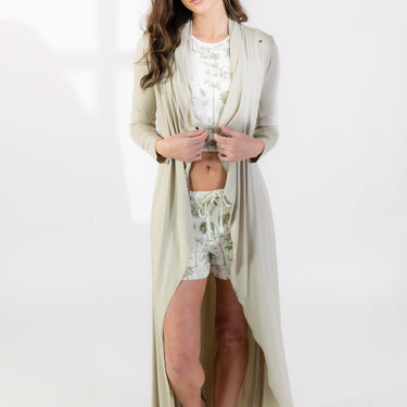 The Hamptons Robe in Oyster