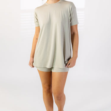 Rhode Island Tee in Oyster