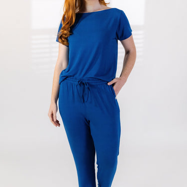 New England Pant in Sapphire