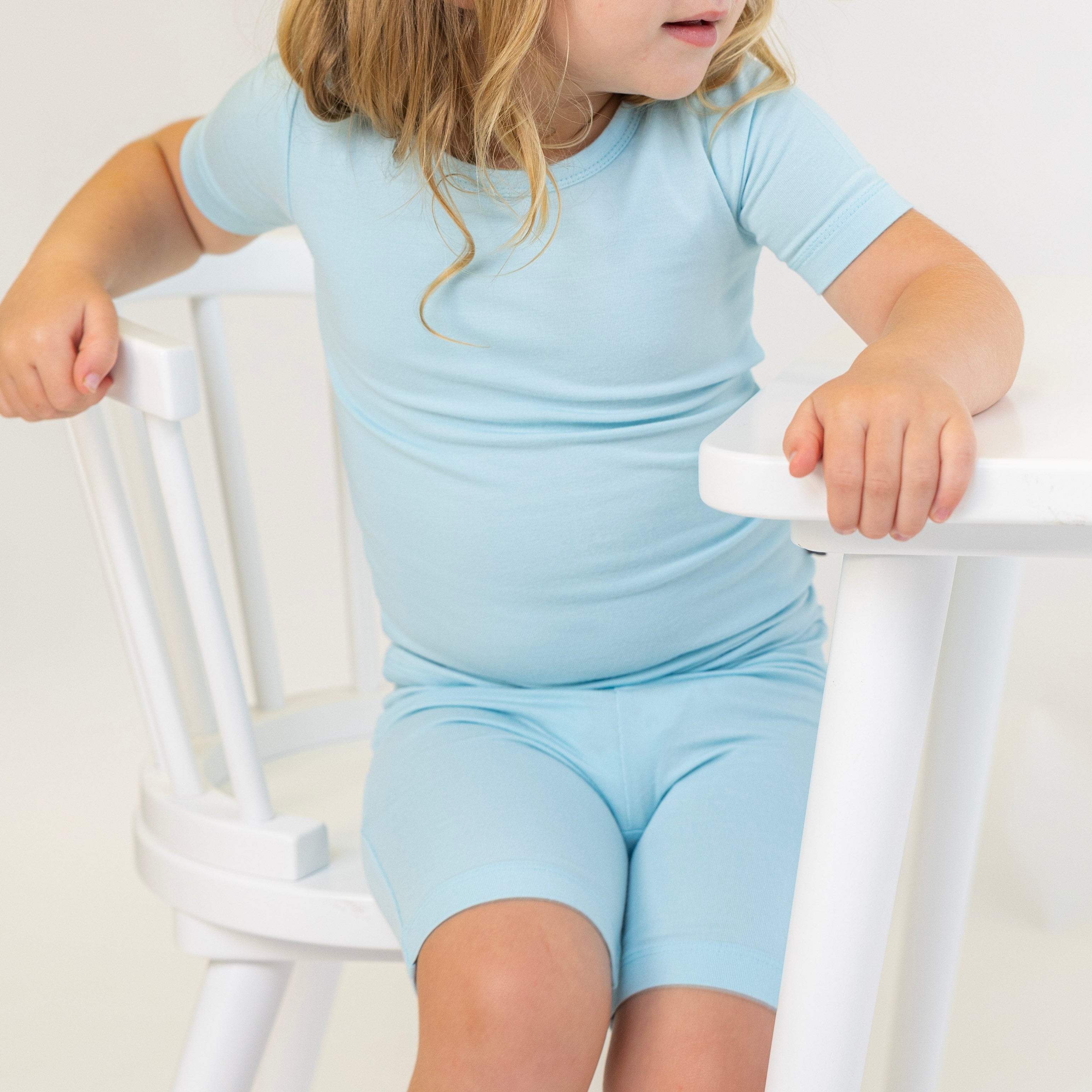 Two-Piece Short Pajama Set in Summer Song