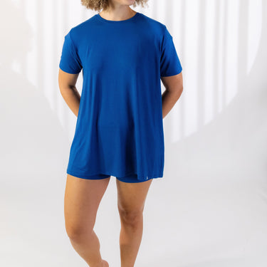 Rhode Island Tee in Sapphire