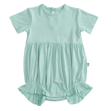 Bubble Romper in Lily Pad