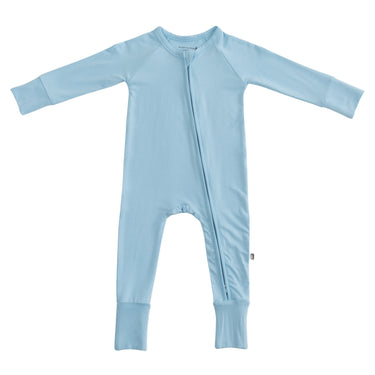 Convertible Footed Romper in Salty Air