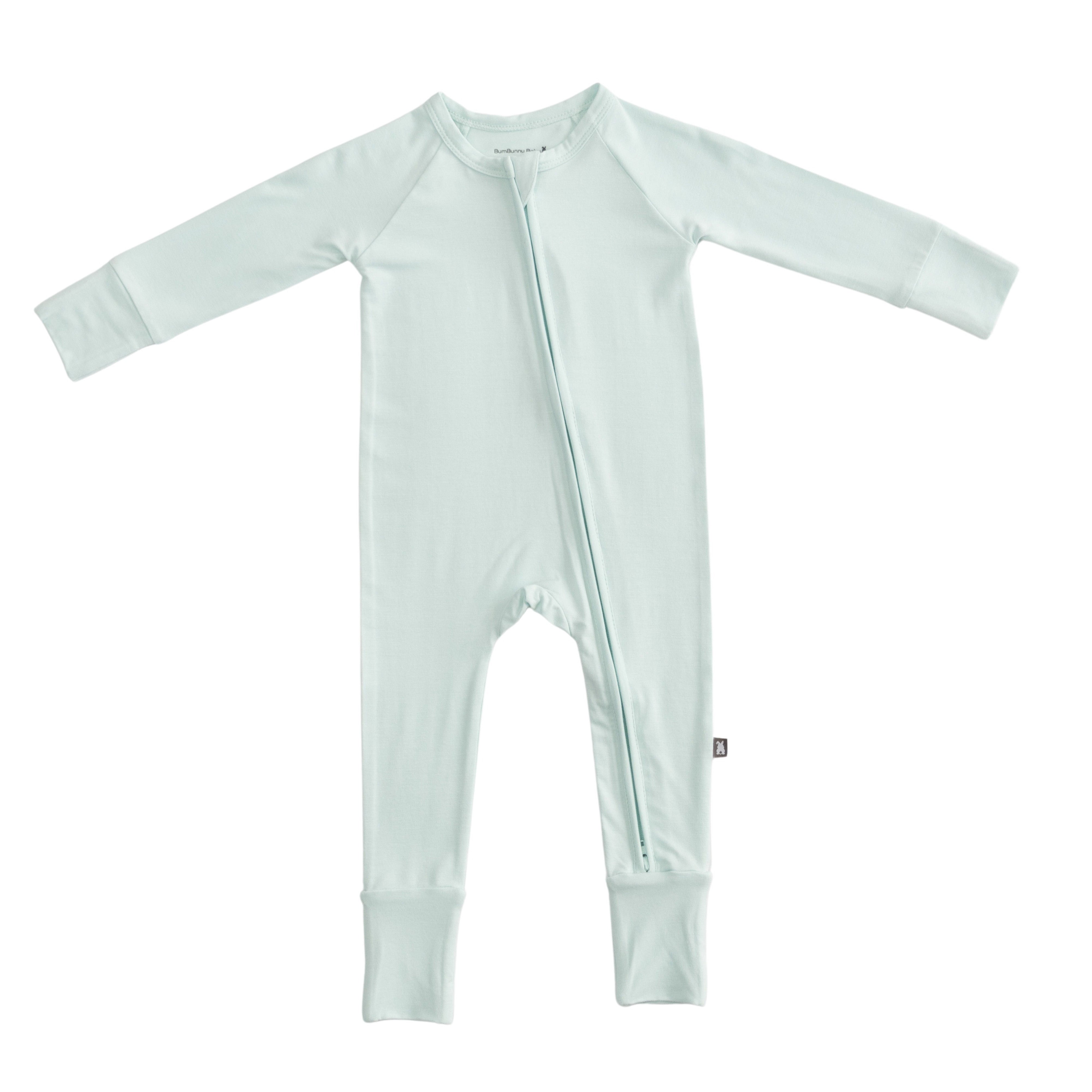 Footsie Romper in Sea Glass