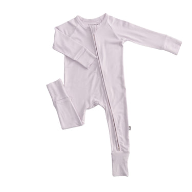 Convertible Footed Romper in Sea Shell