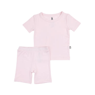 Two-Piece Short Pajama Set in Ballet Slipper