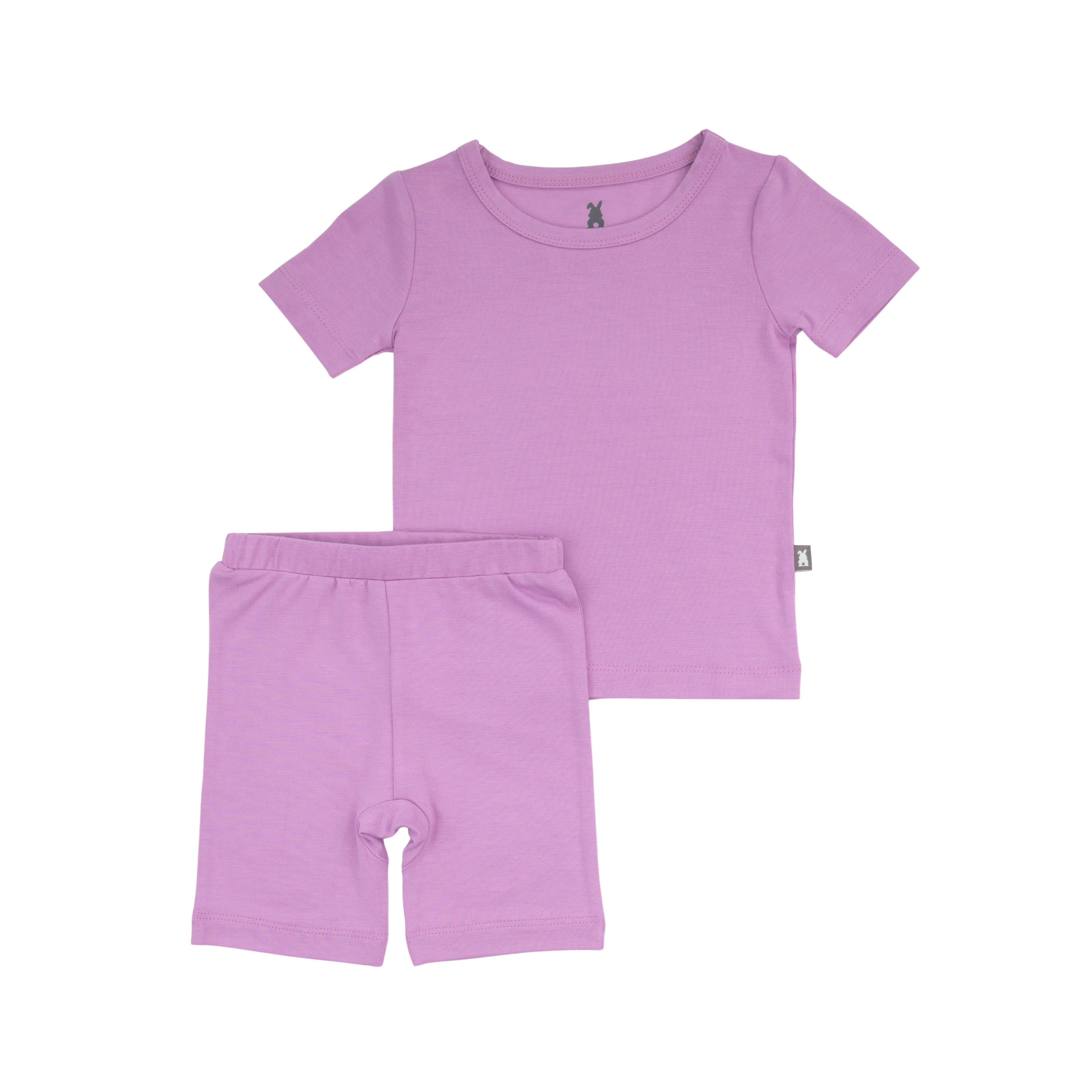 Two-Piece Short Pajama Set in Orchid