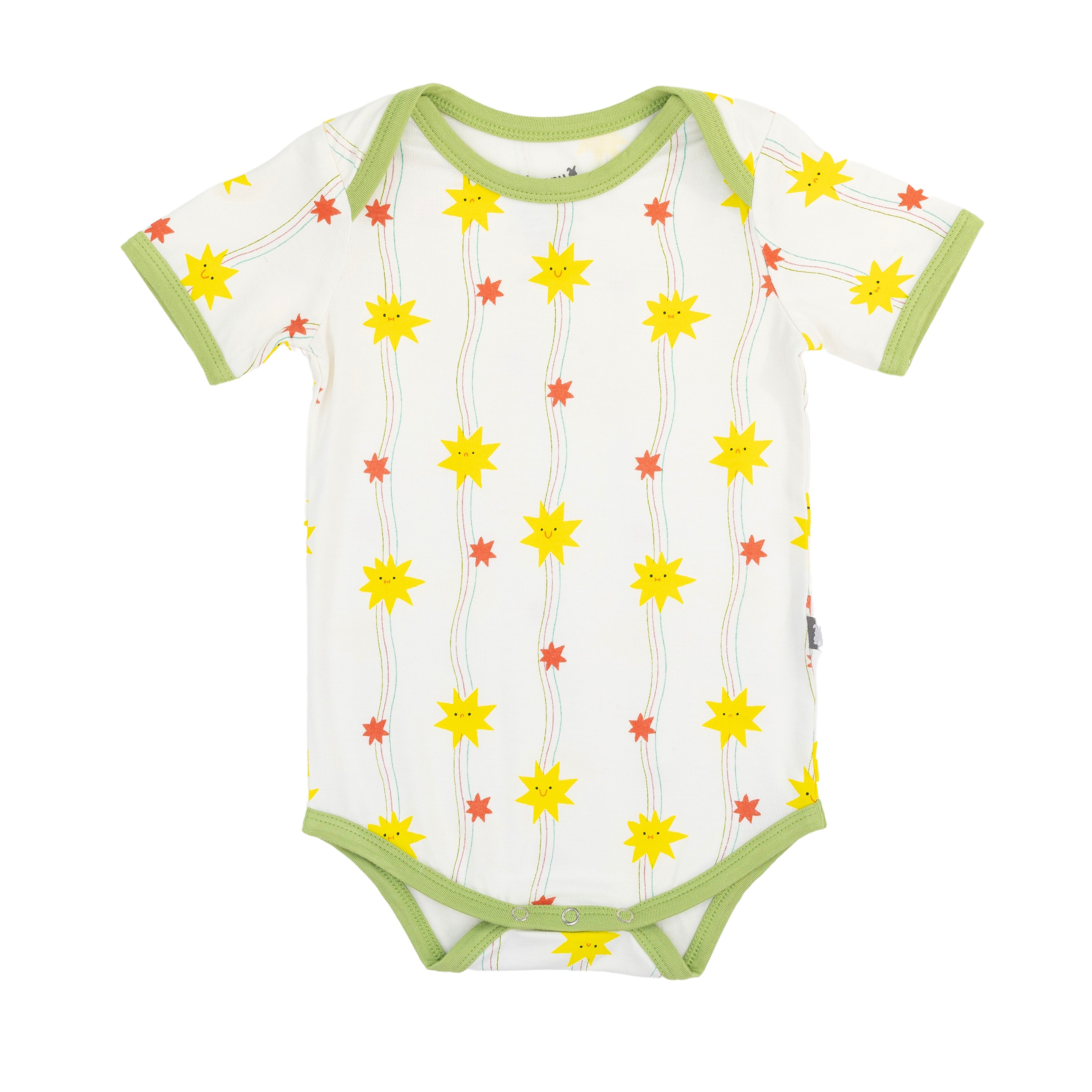 Short Sleeve Bodysuit in Shooting Stars