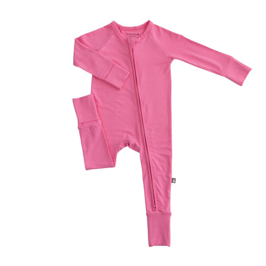 Convertible Footed Romper in Watermelon