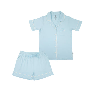 Women's Two-Piece Short Pajama Set in Summer Song