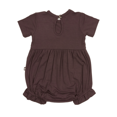 Bubble Romper in Choco Chip
