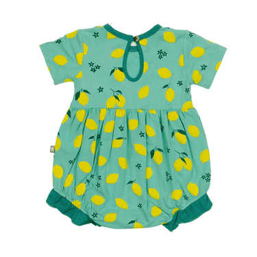 Bubble Romper in Lemon Drops