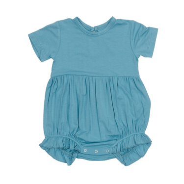 Bubble Romper in Ocean Breeze