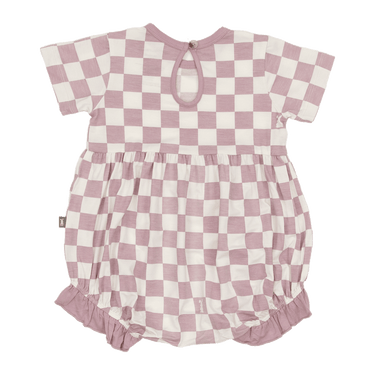 Bubble Romper in Lavender Cream