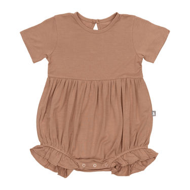 Bubble Romper in Tiramisu