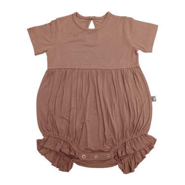 Bubble Romper in Tiramisu