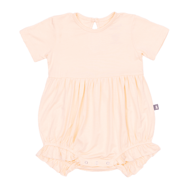 Bubble Romper in Vanilla