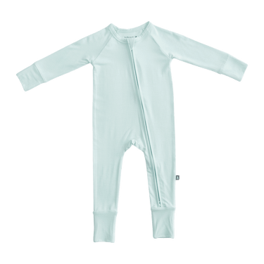 Convertible Footed Romper in Sea Glass