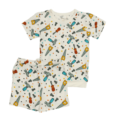 Two-Piece Short Jogger Set in Tool Time