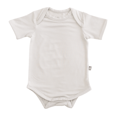 Short Sleeve Bodysuit in Pearl