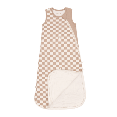 Sleep Bag in Toffee Check 1.0 TOG