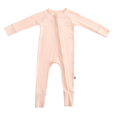 Convertible Footed Romper in Vanilla