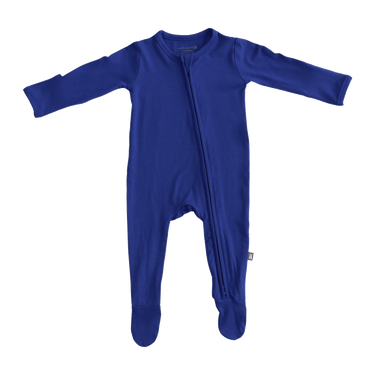 Zip Footie in Sapphire