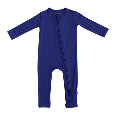Zip Romper in Sapphire